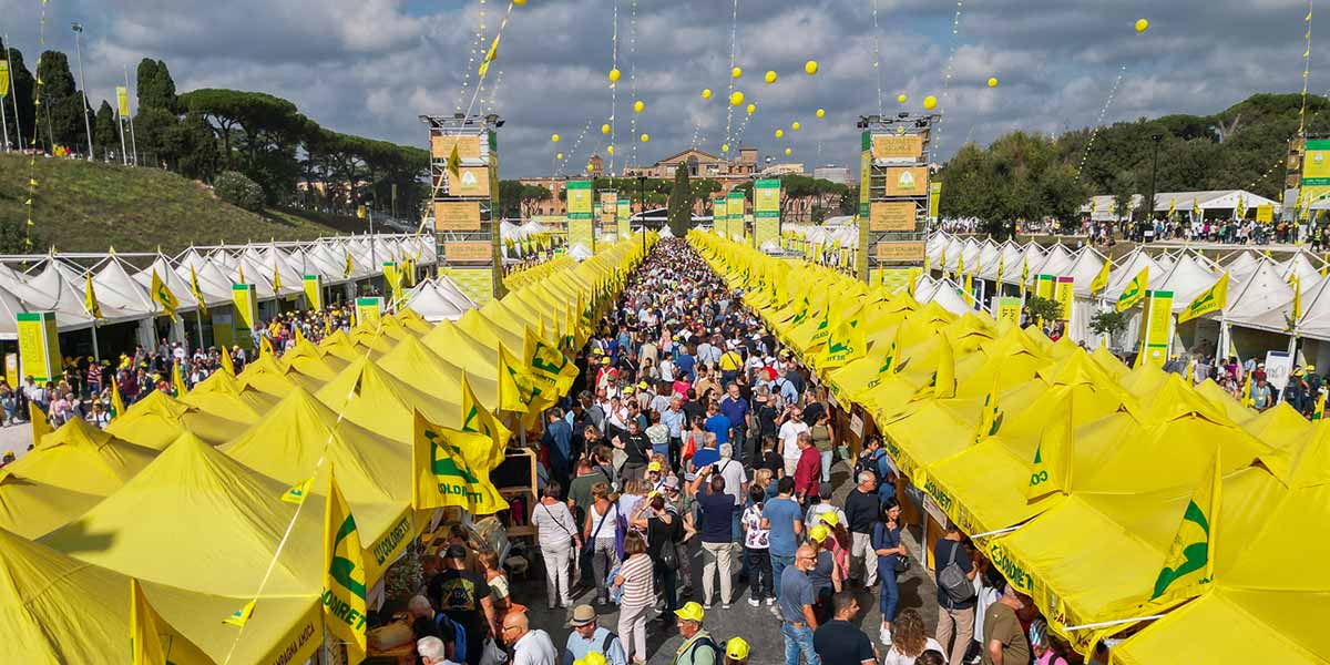 In due milioni al Villaggio Coldiretti di Roma nella giornata dell'alimentazione